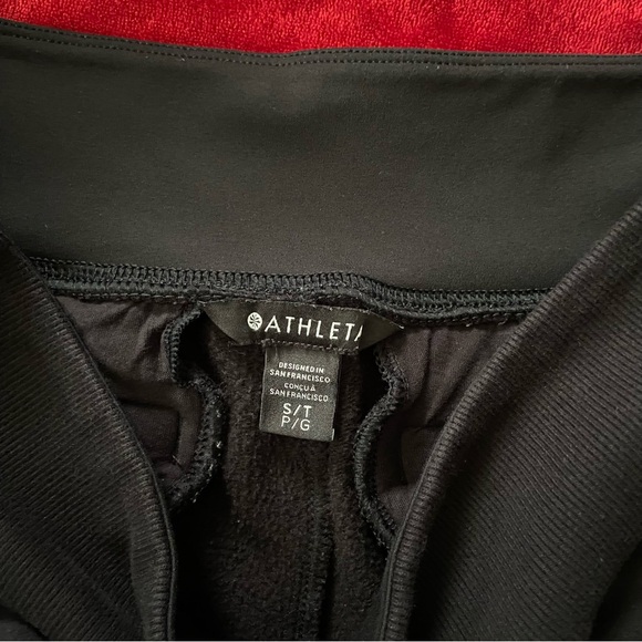 Athleta Retroplush Velvet Straight Leg Pant Size Small Tall - Picture 6 of 10